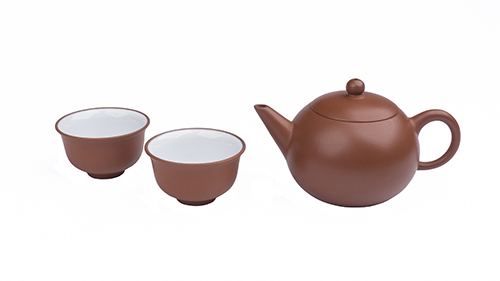 H3朱泥茶組［1壺2杯］ 