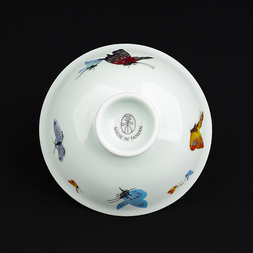 青白606響杯［彩蝶］