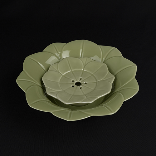 湖綠814AB蓮花盤組