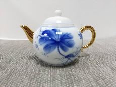 手繪青花-R24描金［荷花］-缺貨