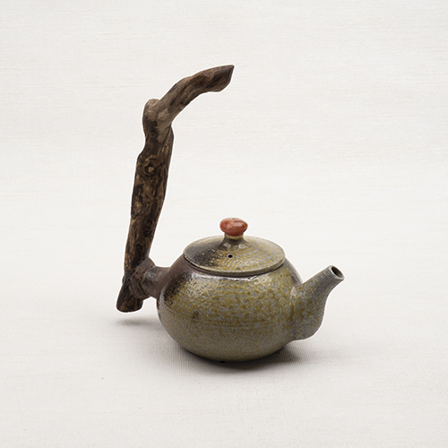 顏綉錦-柴燒茶壺