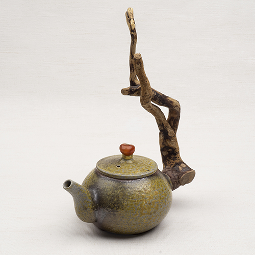 顏綉錦-柴燒茶壺