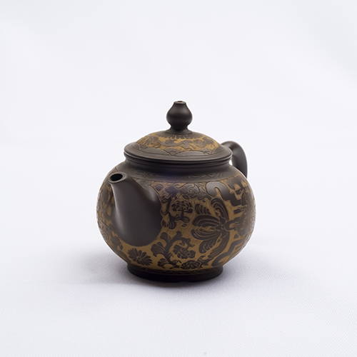 陳奕志-手工陰陽雕刻壺