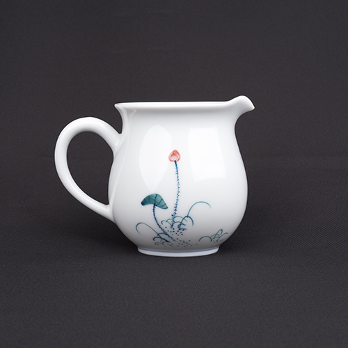 手繪青花-R80茶海［彩荷］