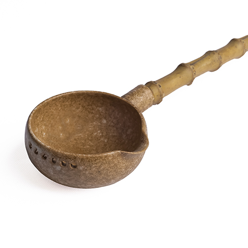 竹節茶勺［黃色］