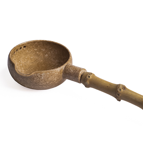 竹節茶勺［黃色］