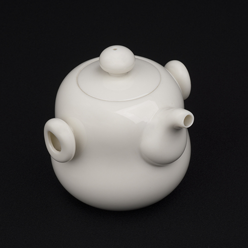 牙白270雙耳壺