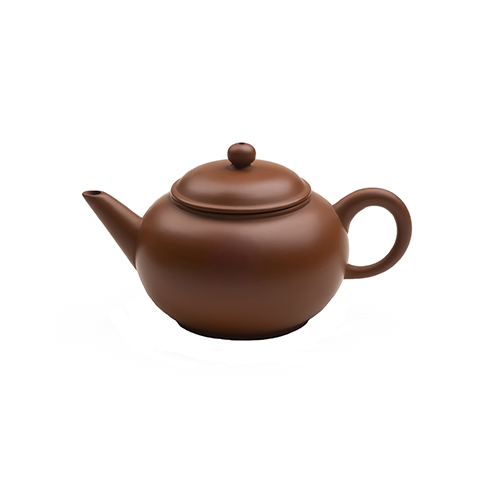 4杯標準壺［朱泥］