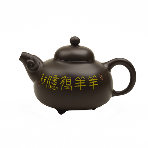 十二生肖-羊羊得意［紫砂］