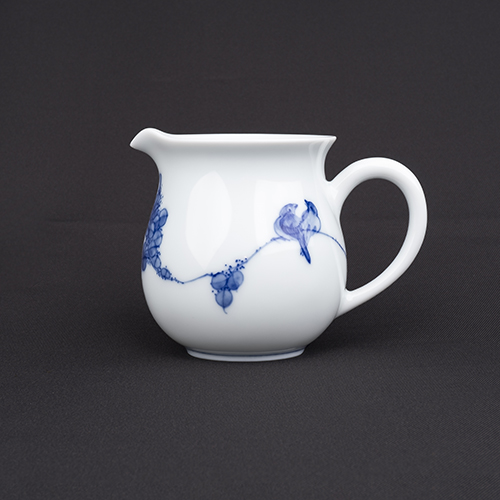 手繪青花-R80茶海［花鳥］