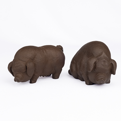 大噴水豬［紫砂］