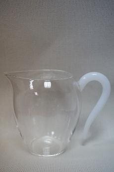 手工琉璃把茶海(白)[300cc]