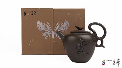 福蝶［紫砂］ 