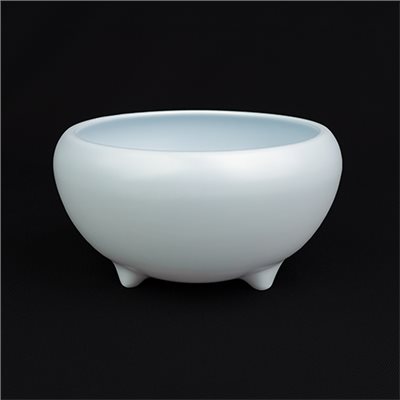 無光藍827三角茶洗