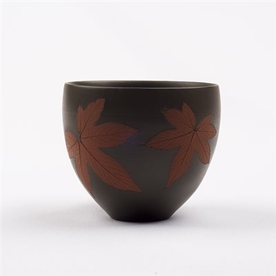 楓葉K03水杯-紫砂