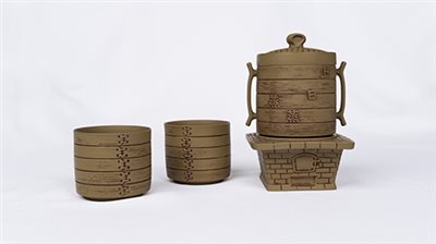 蒸蒸日上［段泥］［一壺兩杯］