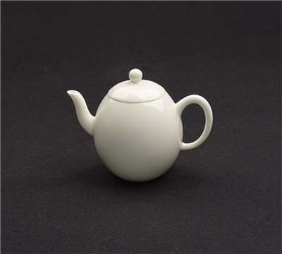 牙白R21小蛋型壺-缺貨