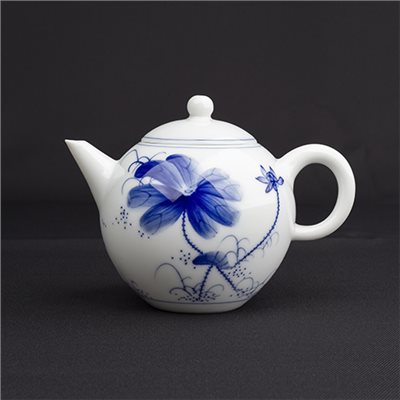 手繪青花-R71明月壺［荷花］-缺貨