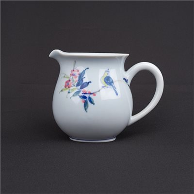 手繪青花-R80茶海［彩花鳥］