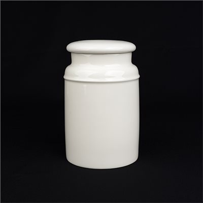 牙白 C37 茶葉罐