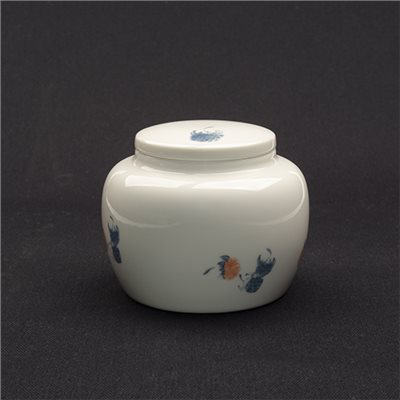 牙白覆盆子R108茶罐