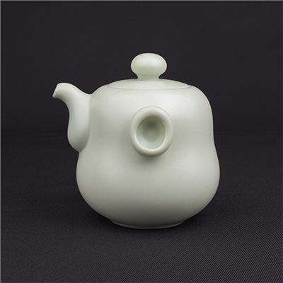 粉藍270雙耳壺